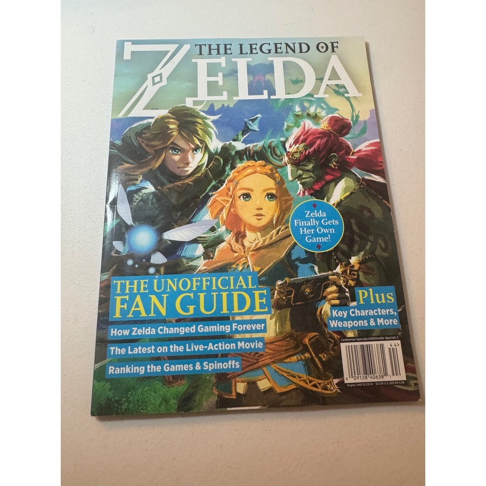 The Legend of Zelda Unofficial Fan Guide Centennial Specials Magazine 2024 Link